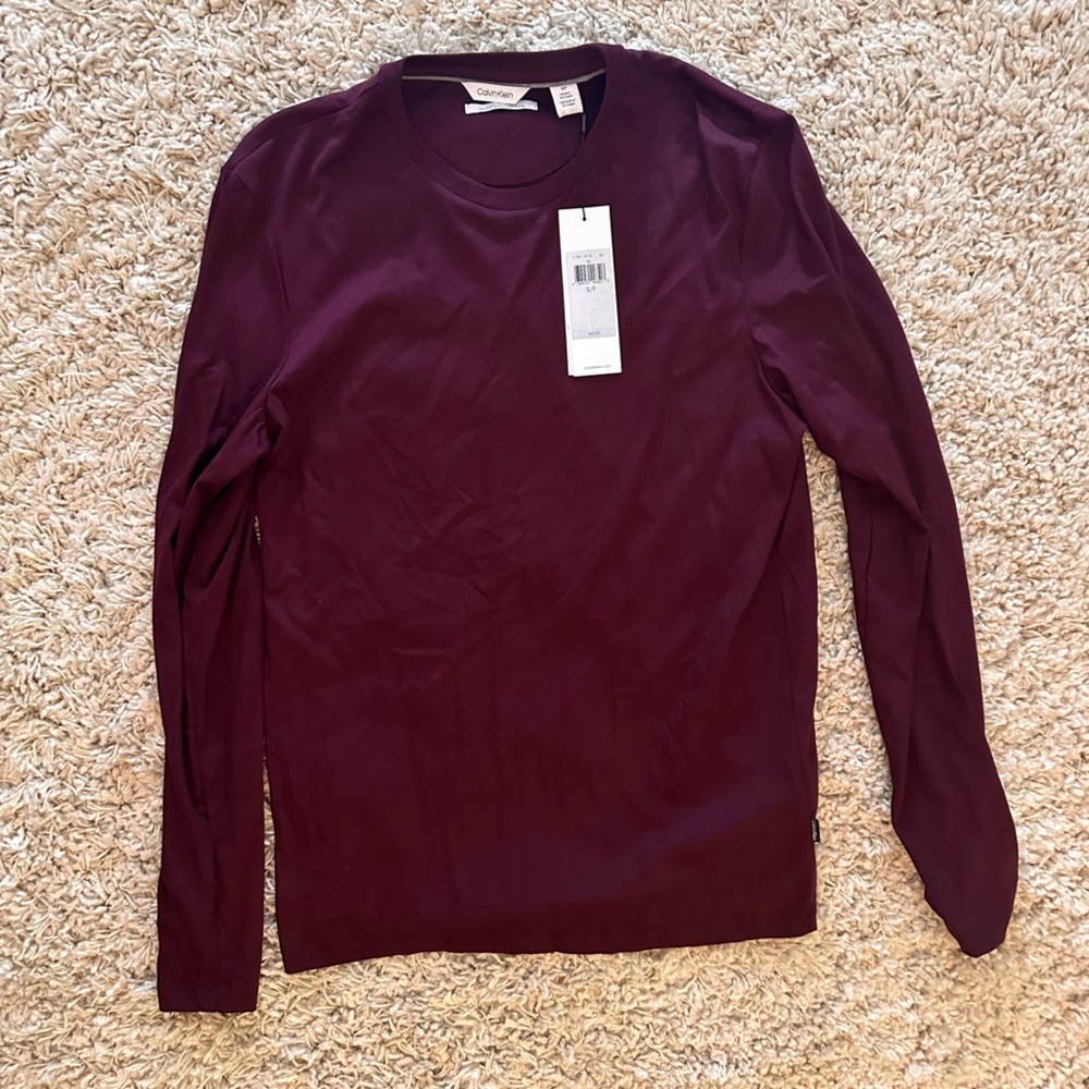 Calvin long sleeve t shirt new with tag